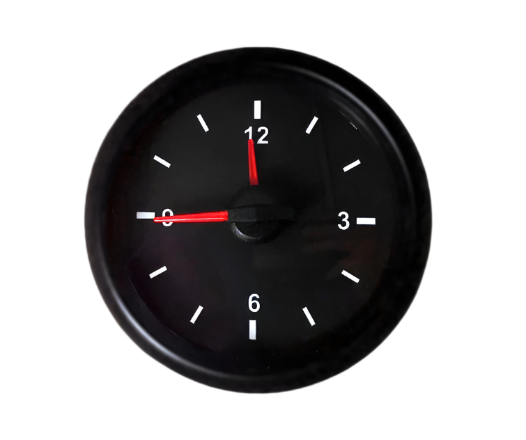 AUTO METER 3585 2. 62 Inch Clock 12 Volt