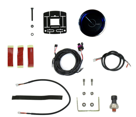 2-1/16" Crystal Blue/White Oil Pressure Gauge