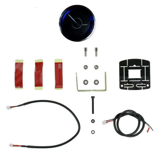 2-1/16" Crystal Blue Electrical Volt Gauge