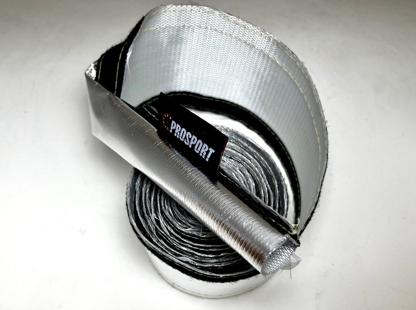 Aluminized Heat Sleeve with Hook & Loop closure