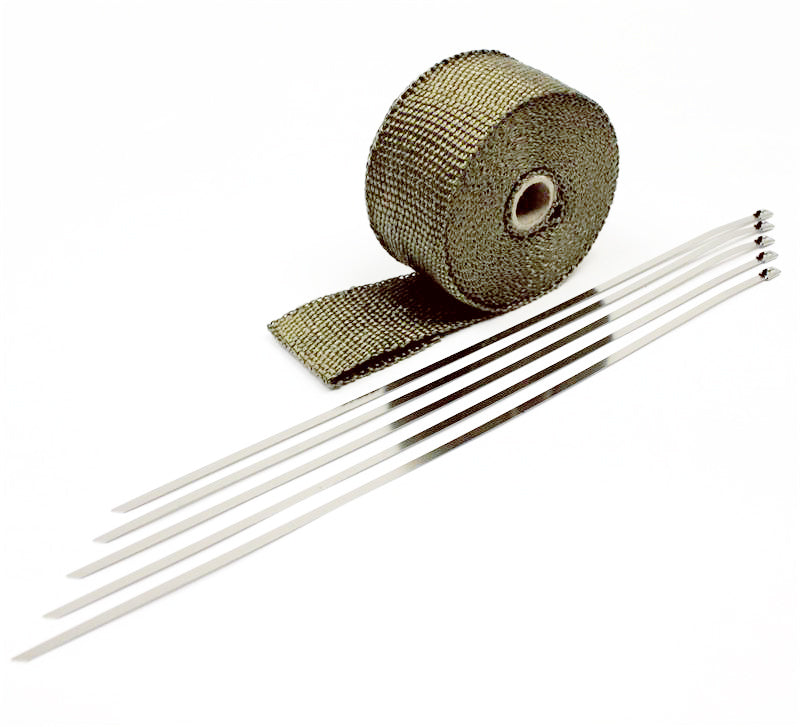 Titanium header wrapProsport Inc. Affordable Titanium Header and pipe