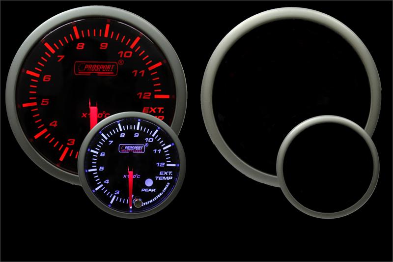 2-1/16" Amber/White Premium Metric EGT Gauge