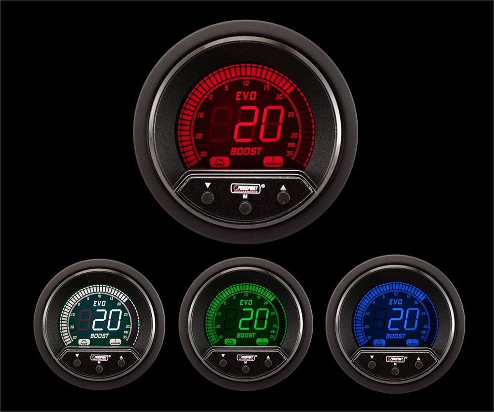 2-1/16" Premium Evo Electrical Boost Gauge