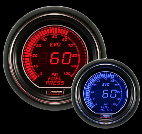 2-1/16" Evo Electrical Fuel Pressure Gauge