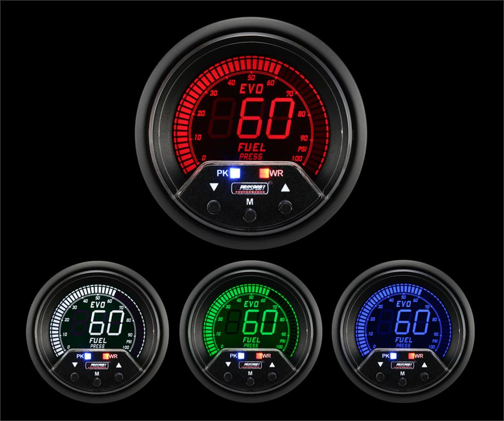 2-3/8" Premium Evo Electrical Fuel Pressure Gauge