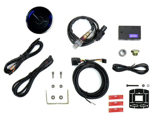 2-1/16" Crystal Blue/White Wideband Air Fuel Ratio kit