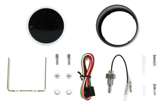 2-3/8" Amber / White - Oil Temperature Gauge