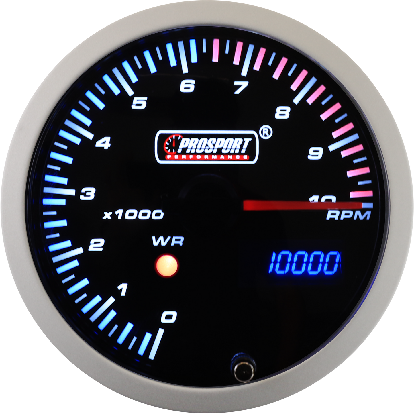 3-1/3" JDM Electrical Tachometer With Peak/Warning