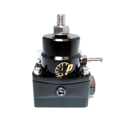 Fuel Pressure Regulator 6AN EFI Bypass Return Adjustable (30-70PSI), Black