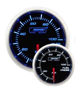 2-1/16" Blue/White Fuel Pressure