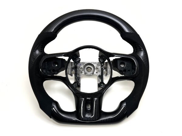 Mitsubishi EVO X Carbon Fiber Steering Wheel Option 3