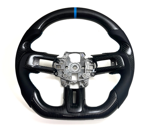 Ford Mustang Carbon Fiber Steering Wheel Option 1