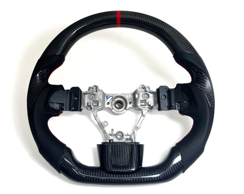 Subaru WRX Carbon Fiber Steering Wheel Option 2