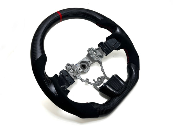 Subaru WRX Carbon Fiber Steering Wheel Option 1