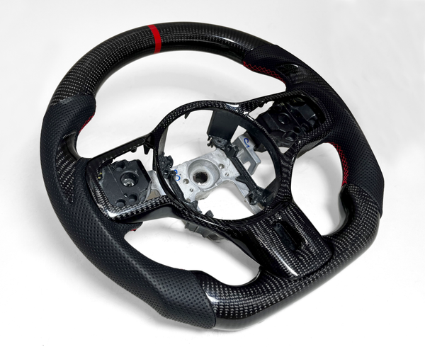 Mitsubishi EVO X Carbon Fiber Steering Wheel Option 2