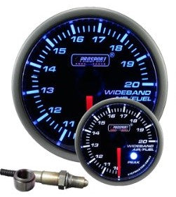 2-1/16" Premium Blue/White Wideband Air Fuel Ratio kit