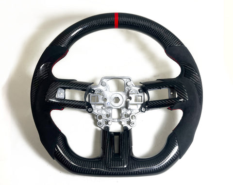 Ford Mustang Carbon Fiber Steering Wheel Option 5