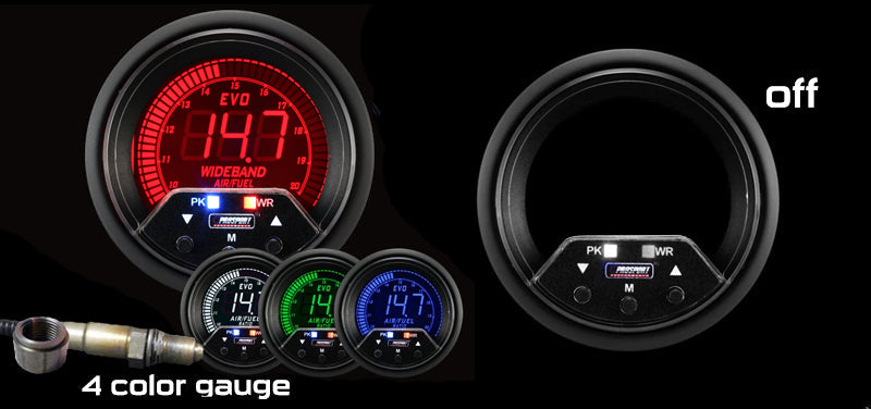 2-3/8" Premium EVO Wideband Digital Air Fuel Ratio kit