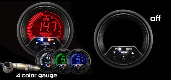 2-3/8" Premium EVO Wideband Digital Air Fuel Ratio kit