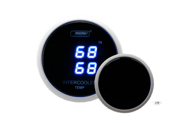 2-1/16" Digital Dual Intercooler air temperature gauge