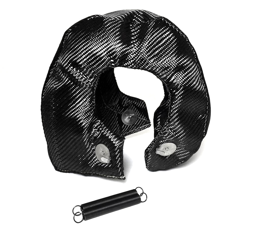 Turbo Blanket Heat Shield - Carbon Fiber T4