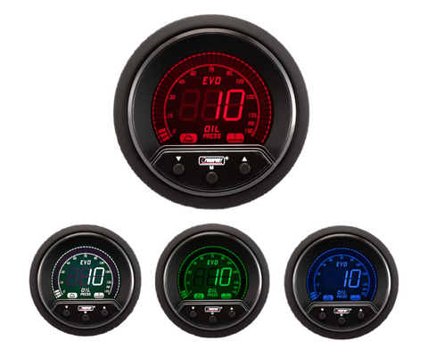 2-1/16" Premium Evo Electrical Oil Pressure Gauge