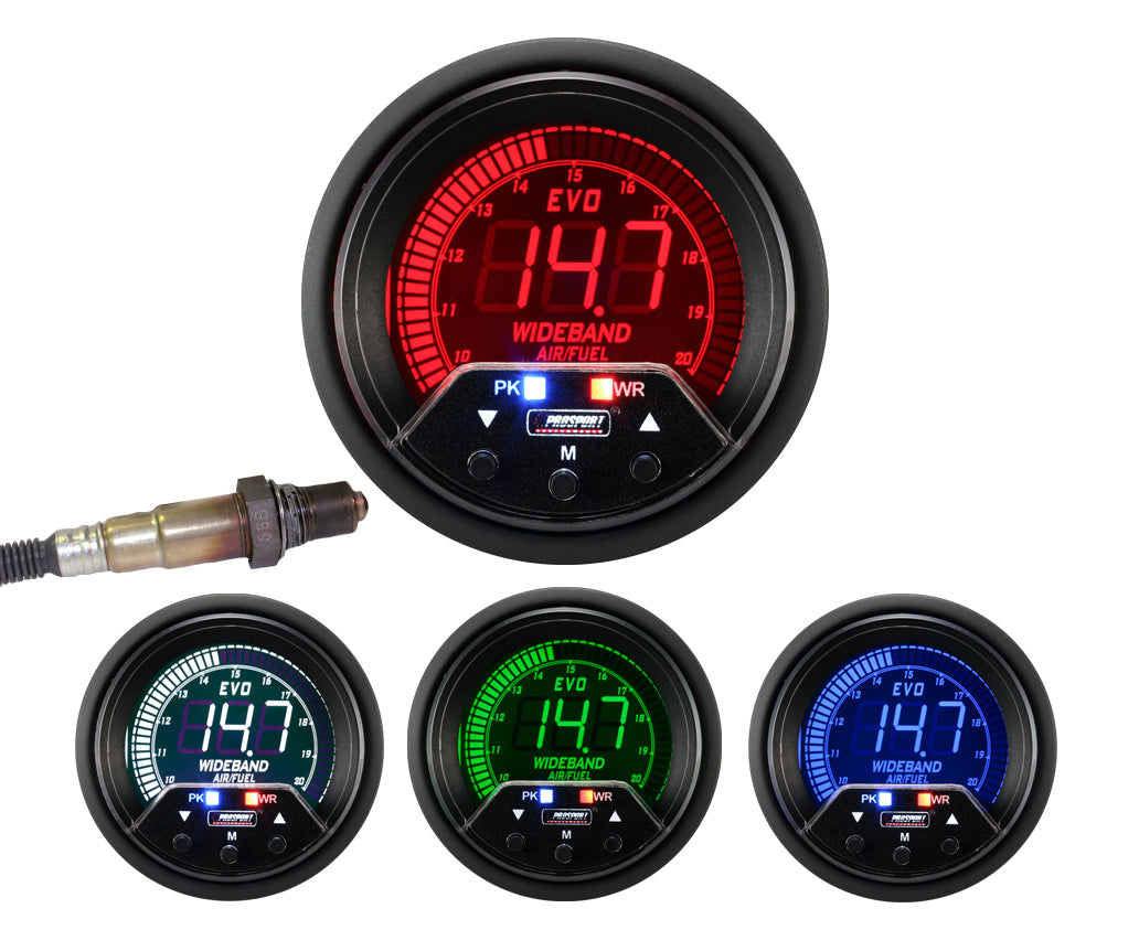 2-3/8" Premium EVO Wideband Digital Air Fuel Ratio kit