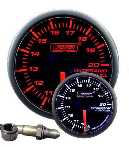 2-3/8" Wideband PremiumAir Fuel Ratio kit-Amber/White