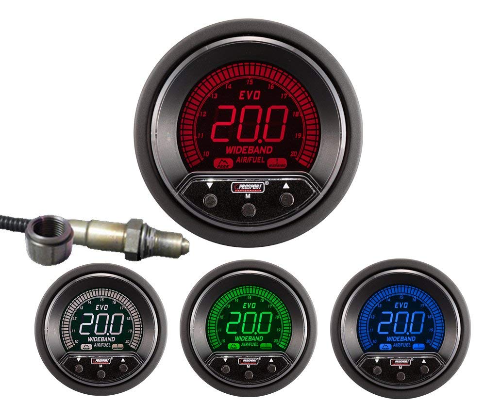 2-1/16" Premium EVO Wideband Digital Air Fuel Ratio kit