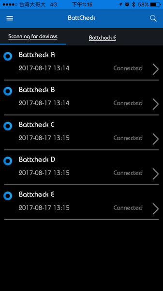 BattCheck Bluetooth Battery Monitoring Device