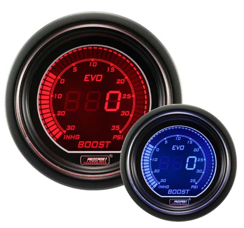 2-1/16" Evo Electrical Boost Gauge