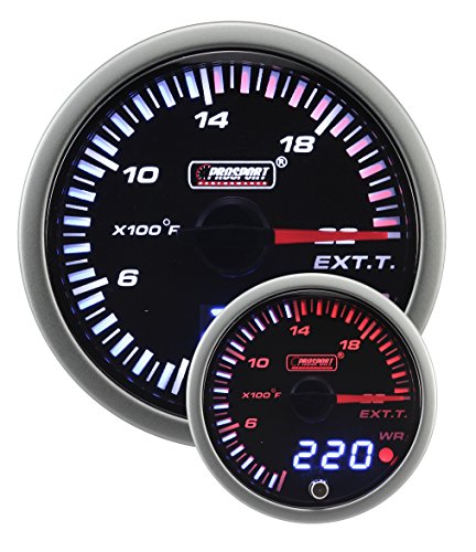 2-3/8" JDM Electrical Exhaust Gas Temperature Gauge