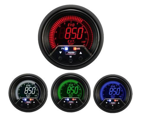 2-3/8" Premium Evo Electrical Exhaust Gas Temperature Gauge