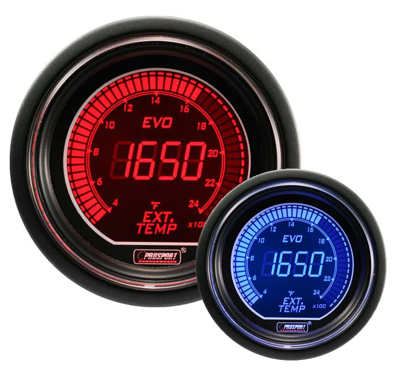 2-1/16" Evo Electrical Exhaust Gas Temperature Gauge