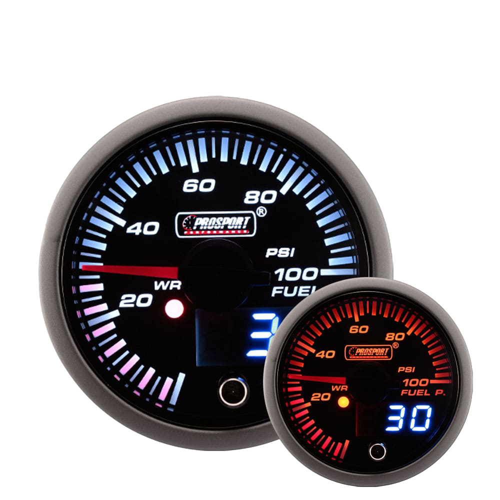 2-3/8" JDM Electrical Fuel Pressure Gauge