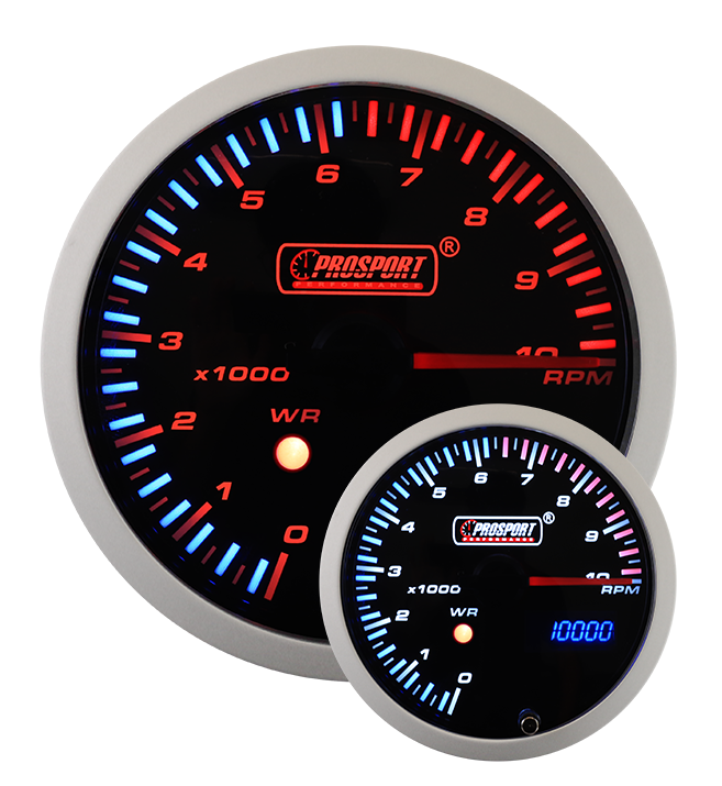 3-1/3" JDM Electrical Tachometer With Peak/Warning