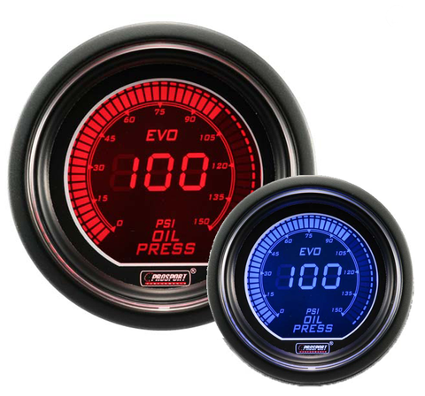 2-1/16" Evo Electrical Oil Pressure Gauge