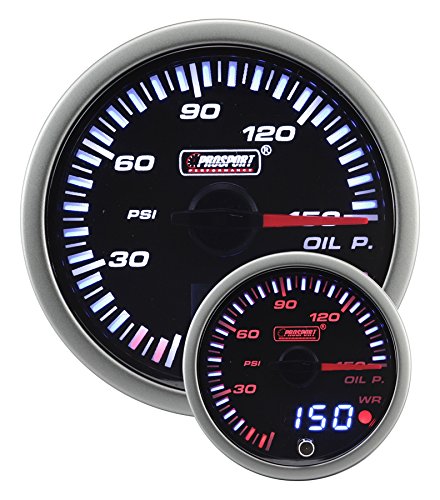 2-1/16" JDM Electrical Oil Pressure Gauge