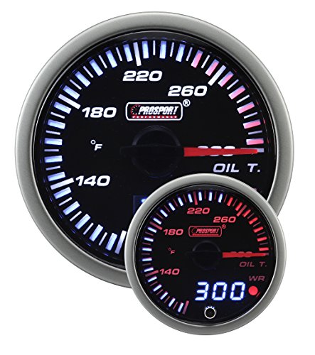 2-1/16" JDM Electrical Oil Temperature Gauge