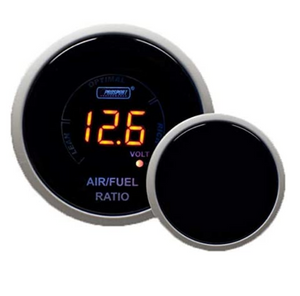 2-1/16" Digital Air Fuel Ratio & Volt Gauge-Amber