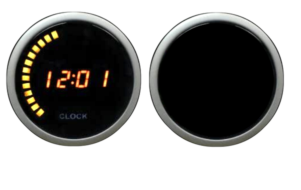 2-1/16" Digital Clock 12 volt -Amber