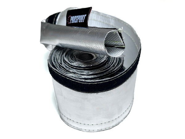 Aluminized  Heat Sleeve with Hook & Loop closure