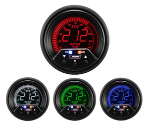 2-3/8" Premium Evo Electrical Water Temperature Gauge