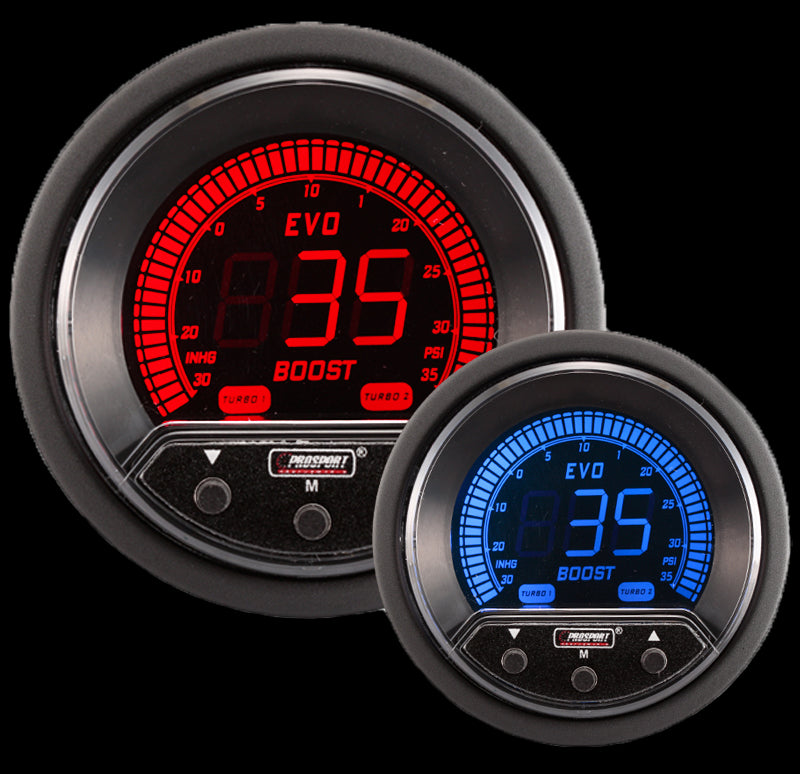 2-1/16" Premium EVO Electrical Boost Controller gauge