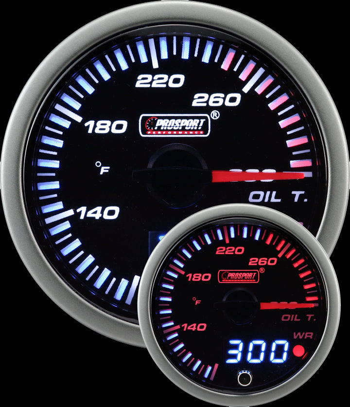 2-1/16" JDM Electrical Oil Temperature Gauge