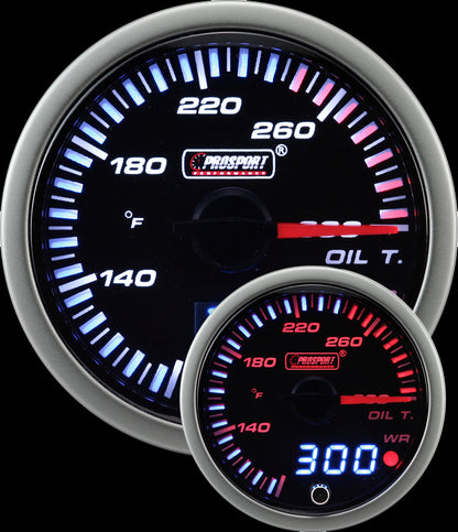 2-1/16" JDM Electrical Oil Temperature Gauge