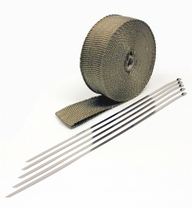 Titanium header wrapProsport Inc. Affordable Titanium Header and pipe