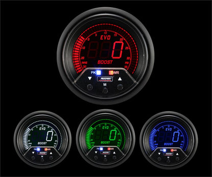 2-3/8" Premium Evo Electrical Boost Gauge