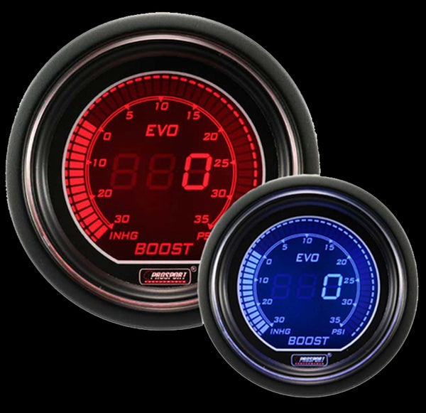 2-1/16" Evo Electrical Boost Gauge