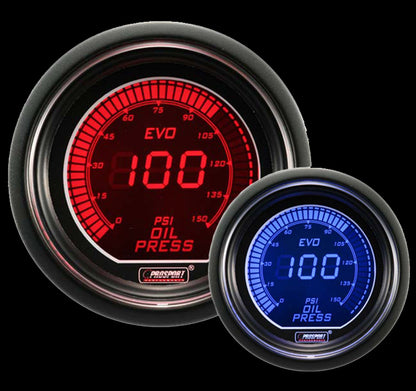 2-1/16" Evo Electrical Oil Pressure Gauge